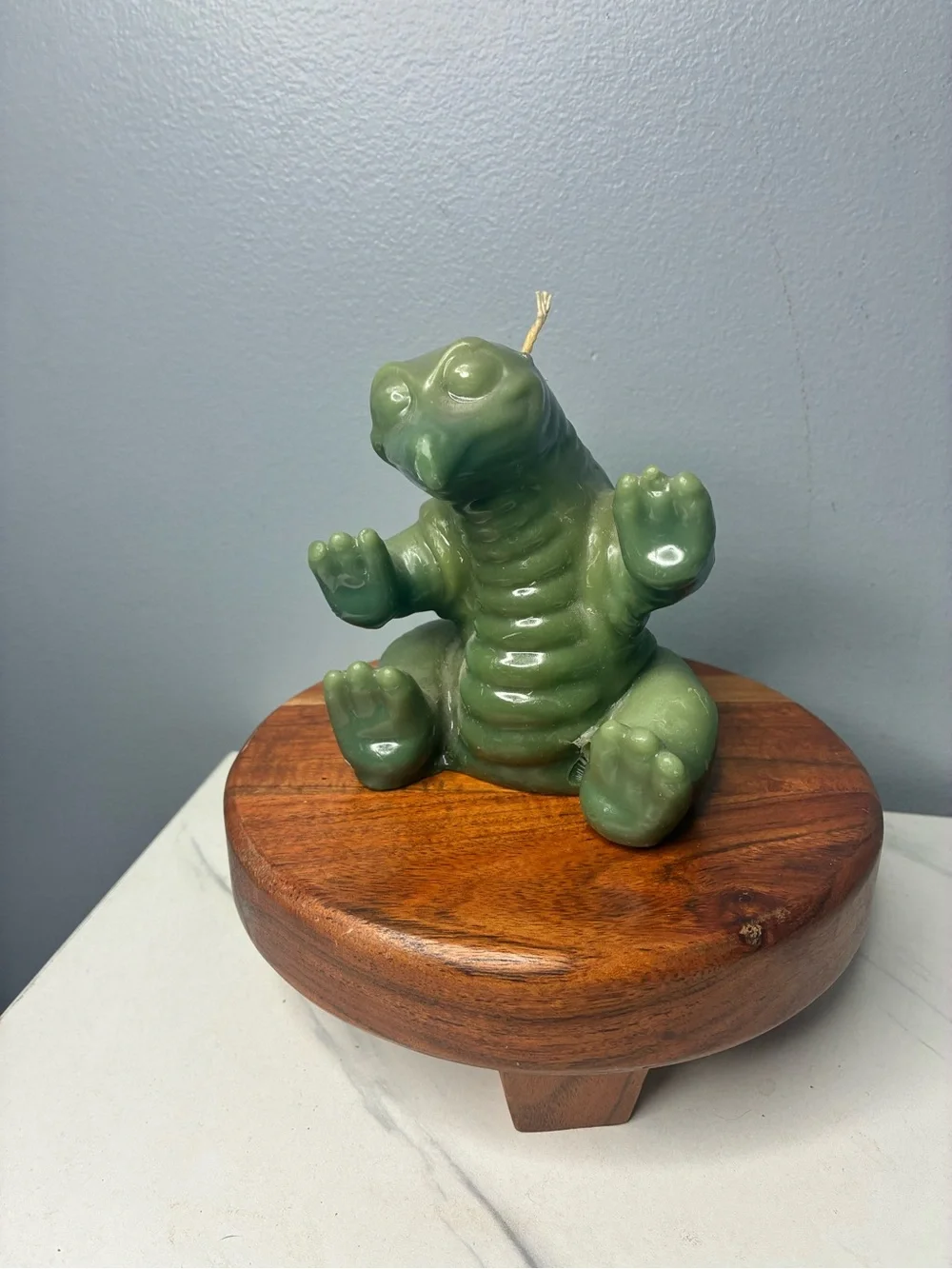Vintage Land Before Time Littlefoot Dinosaur Candle Figure 1990s